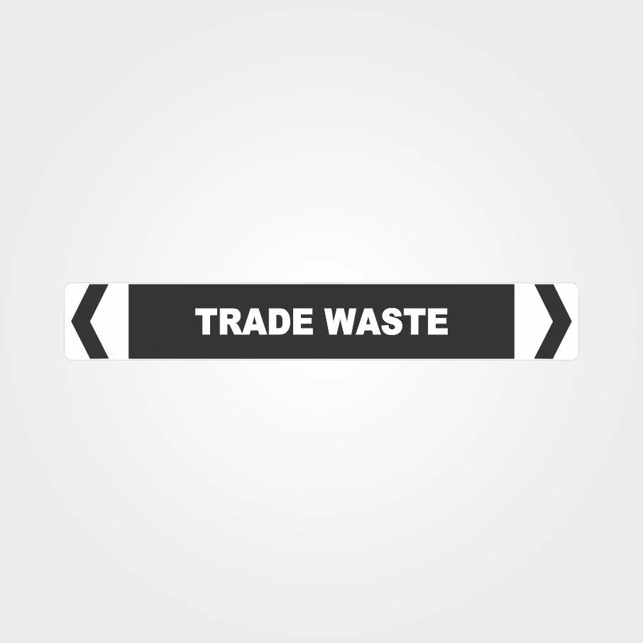 Trade Waste Pipe Marker