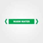 Warm Water Pipe Marker