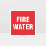 Fire Water Sign