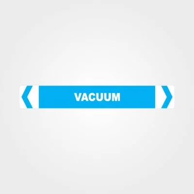 Vacuum Pipe Marker