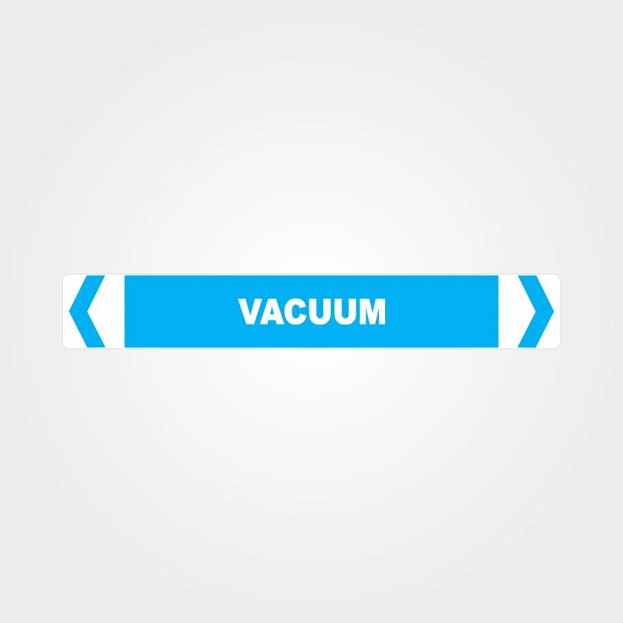 Vacuum Pipe Marker