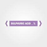 Sulphuric Acid Percent Pipe Marker