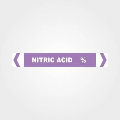 Nitric Acid Percent Pipe Marker