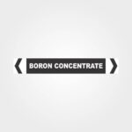 Boron Concentrate Pipe Marker