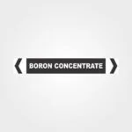 Boron Concentrate Pipe Marker