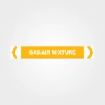 Gas/Air Mixture Pipe Marker