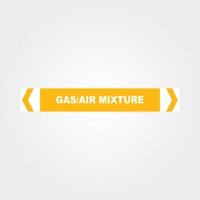 Gas/Air Mixture Pipe Marker