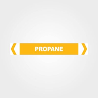 Propane Pipe Marker