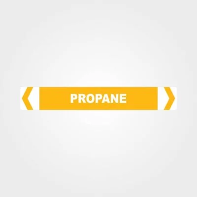 Propane Pipe Marker