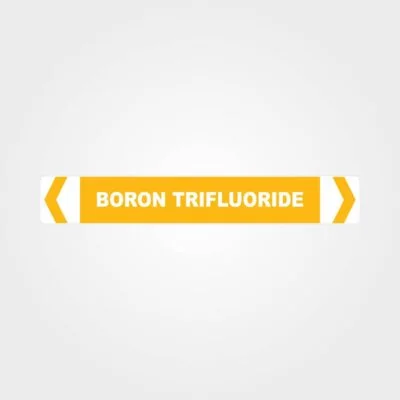 Boron Trifluoride Pipe Marker