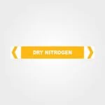 Dry Nitrogen Pipe Marker
