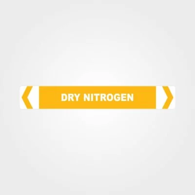 Dry Nitrogen Pipe Marker