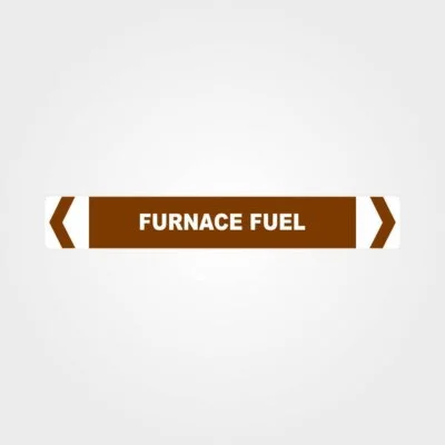 Furnace Fuel Pipe Marker