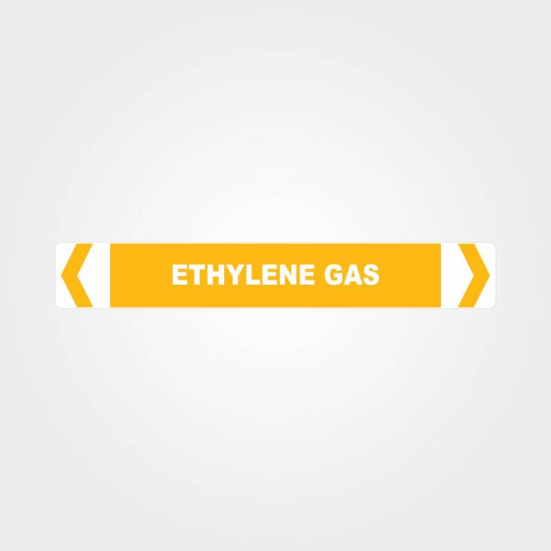 Ethylene Gas Pipe Marker