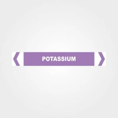 Potassium Pipe Marker