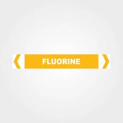 Fluorine Pipe Marker