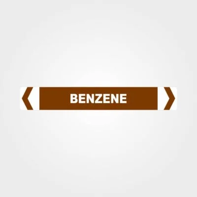 Benzene Pipe Marker