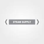 Steam Supply Pipe Marker
