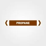 Propane Pipe Marker
