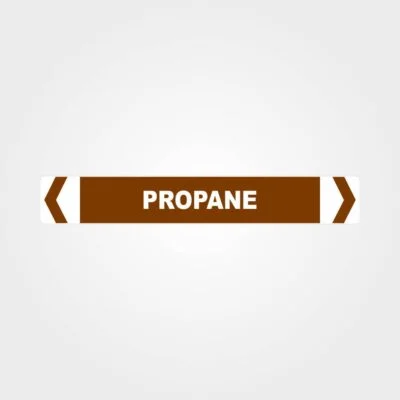 Propane Pipe Marker