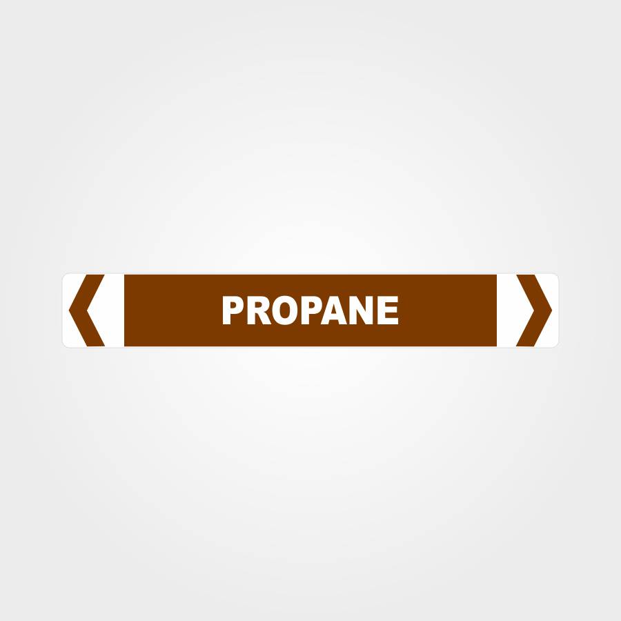 Propane Pipe Marker