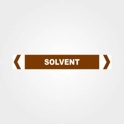 Solvent Pipe Marker