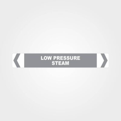 Low Pressure Steam Pipe Marker