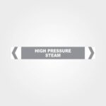 High Pressure Steam Pipe Marker