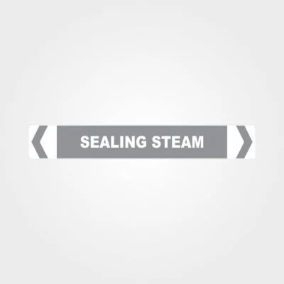Sealing Steam Pipe Marker
