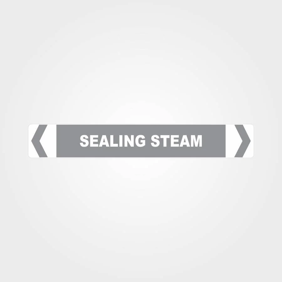 Sealing Steam Pipe Marker