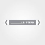 Custom LB Steam Pipe Marker