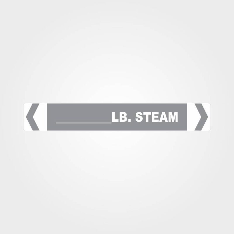 Custom LB Steam Pipe Marker