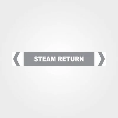 Steam Return Pipe Marker