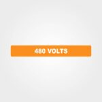 480 Volts Pipe Marker