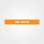 480 Volts Pipe Marker
