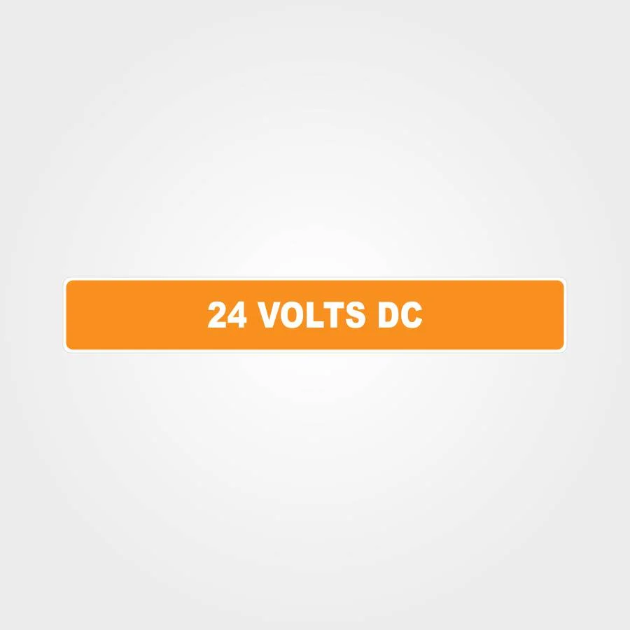 24 Volts DC Pipe Marker