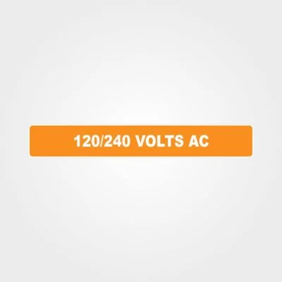 120/240 Volts AC Pipe Marker