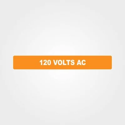 120 Volts AC Pipe Marker
