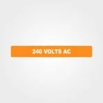 240 Volts AC Pipe Marker