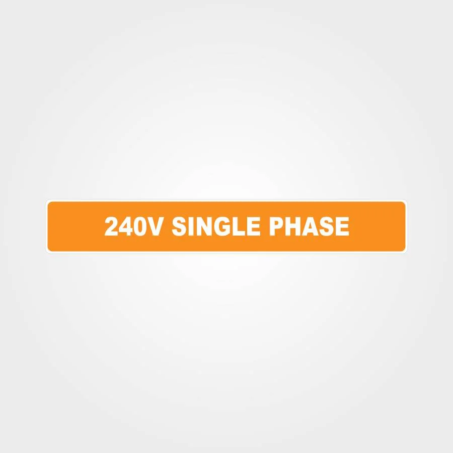 240V Single Phase Pipe Marker