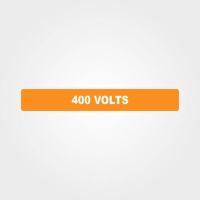 400 Volts Pipe Marker
