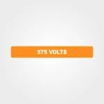 575 Volts Pipe Marker