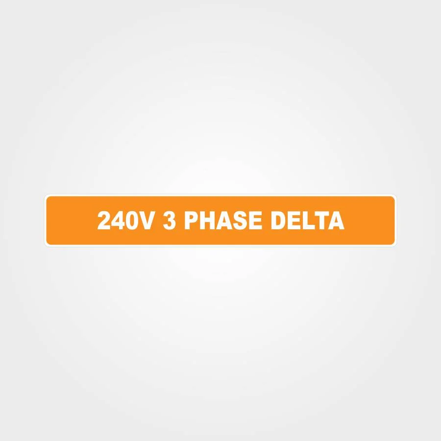 240V 3 Phase Delta Pipe Marker