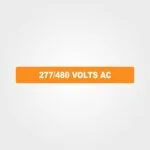 277/480 Volts AC Pipe Marker