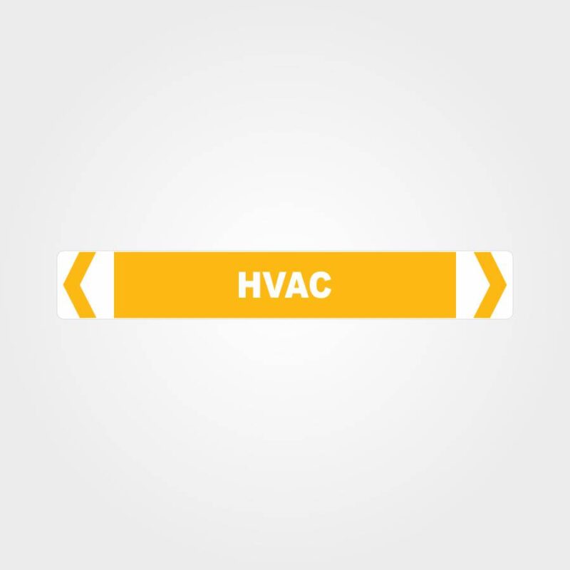 HVAC Pipe Marker