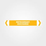 Refrigerant Discharge Pipe Marker