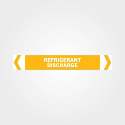 Refrigerant Discharge Pipe Marker