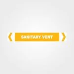 Sanitary Vent Pipe Marker