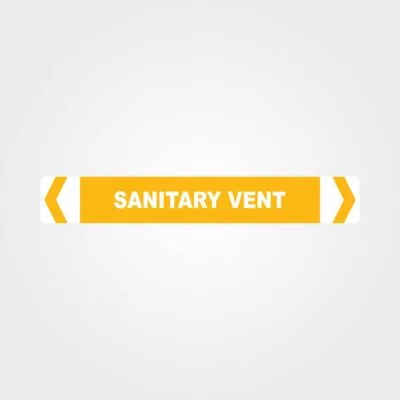 Sanitary Vent Pipe Marker