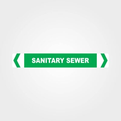 Sanitary Sewer Pipe Marker
